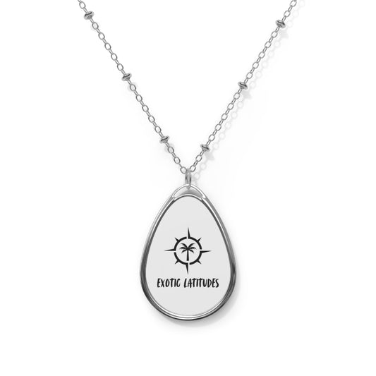 Exotic Latitudes Oval Necklace