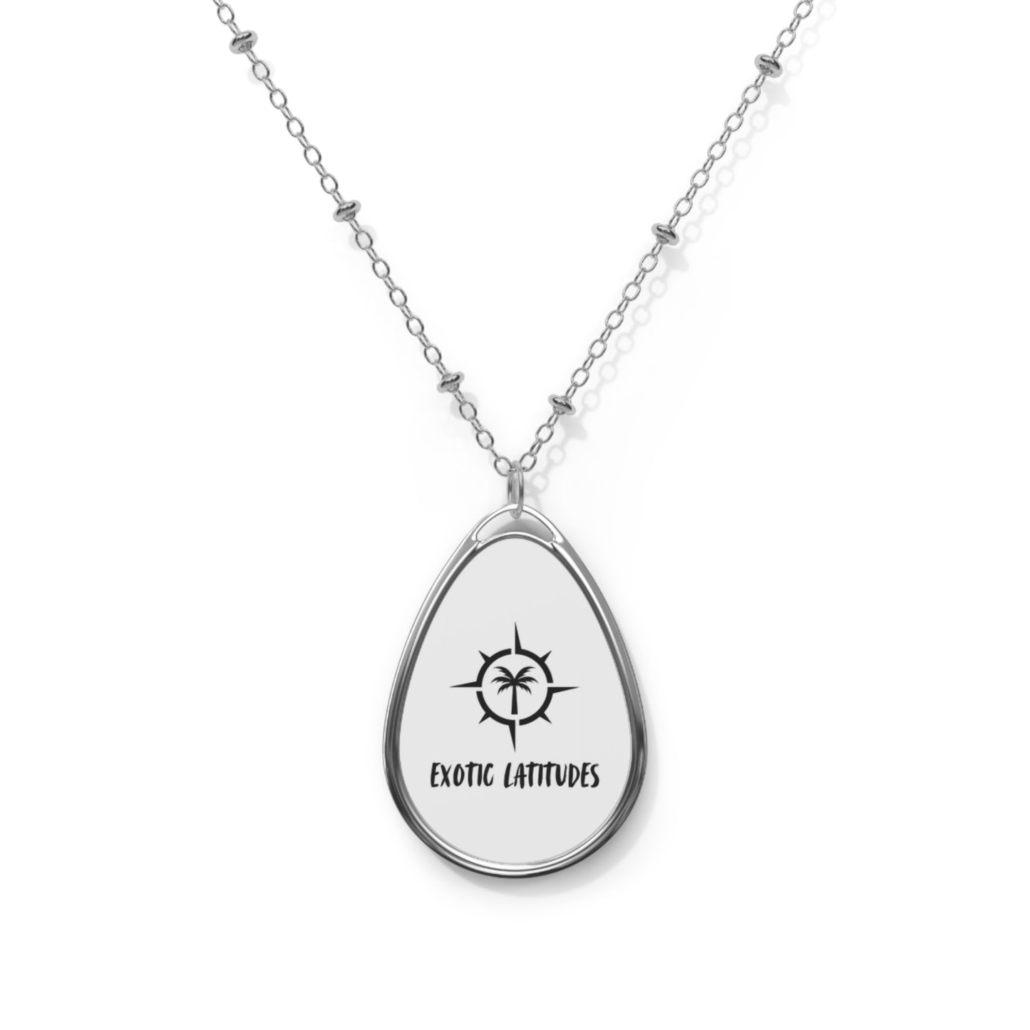 Exotic Latitudes Oval Necklace